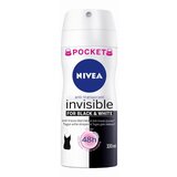 Nivea Invisible Black & White Clear antiperspirant v pršilu za ženske 100 ml Cene