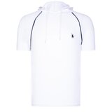 Dewberry T8570 HOODED MEN'S T-SHIRT-PLAIN WHITE Cijene