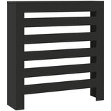  Pokrov za radijator crni 78 x 20 x 82 cm konstruirano drvo | shoptok.hr