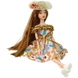  Lutka za igru Emily za modnu reviju sa proljetnim šeširom - 30 cm | Shoptok.si