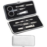  Manikir set 6-dijelni Elegant bijeli, umjetna koža | shoptok.hr