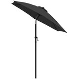  Suncobran antracit 200 x 224 cm aluminijski | shoptok.hr