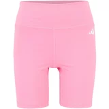 Adidas Sportske hlače 'Essentials' ružičasta / bijela