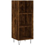  Komoda boja dimljenog hrasta 34,5x32,5x90 cm konstruirano drvo | shoptok.hr