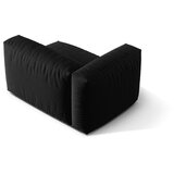 Micadoni Crna modularna sjedeća garnitura (s lijevim kutom) Martina – Home | shoptok.hr