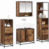  Set namještaja za kupaonicu 4 kom. Staro drvo 65 x 33 x 60 cm | shoptok.hr
