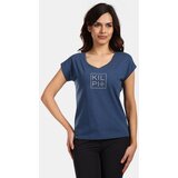 Kilpi Women's cotton T-shirt ROANE-W Dark blue Cene