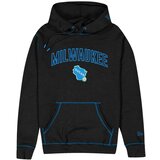 New Era Milwaukee Bucks City Edition 2023 Black pulover s kapuco u
