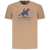 U.S. Grand Polo Club US Grand Polo Muška Majica Kratkih Rukava Smeđa | shoptok.hr
