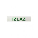  NALEPNICA 22,1*4,7CM IZLAZ | Eponuda.com