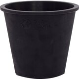  Cvetlični lonci iz naravnega kavčuka, 6 kosov - Black | Shoptok.si