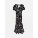 Reserved Maxi haljina s uzorkom - crno | shoptok.hr