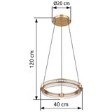 Globo 67196-36H - led prigušiva luster na sajli blondie LED/36W/230V + daljinski upravljač | Eponuda.com
