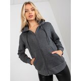 RUE PARIS Sweatshirt-CT-BL-F-621087.65P-dark gray | Shoptok.si
