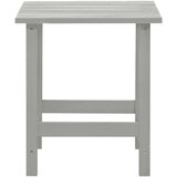  Vrtni stol Adirondack z mizo trden les jelke siv, (20704514) | Shoptok.si