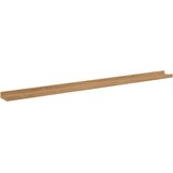  Stenska polica 2 pcs Rjava 115 x 9 x 3 cm Konstruiran les, (5000200466) Slike