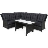  Lijeva kutna sofa Alicante siva / siva melanž | shoptok.hr