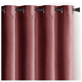 Restilo Ružičasta zavjesa za djelomično zamračenje od samta 140x270 cm Eyelets – | shoptok.hr