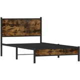  Metalni okvir kreveta bez madraca boja hrasta 107x203 cm | Eponuda.com