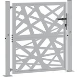  Vrtna vrata 100x100 cm Otporni čelik, lagani dizajn | shoptok.hr