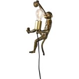 QAZQA Vintage stenska svetilka zlata - Animal Monkey | Shoptok.si