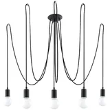 Črna viseča svetilka 300x300 cm Spider - Nice Lamps