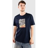 Poetic Collective Burning Skull T-shirt navy Cene