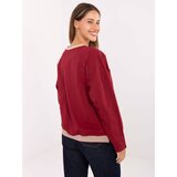 RELEVANCE Blouse-RV-BZ-A907.08P-burgundy | Shoptok.si