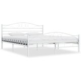 vidaXL Okvir za krevet bijeli metalni 140 x 200 cm Cijene