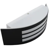 zidna svetiljka OLIANA 1xE27/60W/230V IP44 crna
