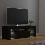 TV ormarić s LED svjetlima crni 120 x 35 x 40 cm | shoptok.hr