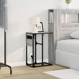  Noćni ormar Siva Sonoma 41,5 x 26 x 60,5 cm Konstruirano drvo | Eponuda.com
