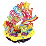 Santoro Pirouettes - Čestitka 3D - Pirouettes, Happy Birthday - Shooting Stars | Eponuda.com