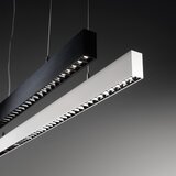 Ideal Lux led luster na sajli office LED/30W/230V 3000K cri 90 crna | Eponuda.com