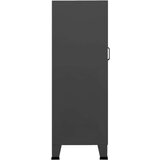vidaXL Industrijski ormarić za pohranu antracit 70x40x115 cm metalni | shoptok.hr