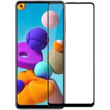  Zaščitno kaljeno steklo 5D Full Glue za Samsung Galaxy A21s - črno Cene