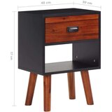  Noćni ormarići od masivnog bagremovog drva 2 kom 40x30x57 cm | shoptok.hr