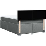 vidaXL Okvir kreveta s oprugama i madrac svjetlosivi 160x200cm tkanina | shoptok.hr