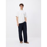 Reserved MEN`S TROUSERS - mornarsko plava | shoptok.hr