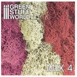 Green Stuff World Scenery Moss - Red/Fuchsia/Grey Cene