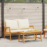 Bistro set 2 Komad Prirodna nafta Čvrsto drvo akacije | shoptok.hr