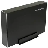 LC-35U3-Becrux-C1, External USB Type-C 3.1 HDD enclosure for 3.5 SATA HDDs, black