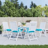 Jastuci za stolice 6 kom tirkizni 50x50x7 cm od tkanine Oxford | shoptok.hr