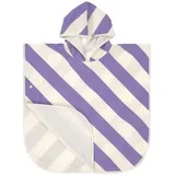 pončo beach stripes purple/sea salt 14330030411