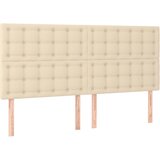  box spring s madracem LED krem 180x200 cm od tkanine | shoptok.hr