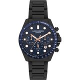 Lee Cooper Muški ručni sat, Kvarcni mehanizam, 44mm, Crno kućište, Crni, LC07829.690 | Eponuda.com