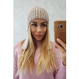 Kesi Women's long earshoe cap Jana K314 beige | shoptok.hr