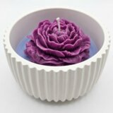 NOBAMO Svijeća Lavandin san - Bijela / Ljubičasta / Lavanda | shoptok.hr