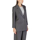 Only Suknjiči ONLHATTIE-LANA L/S OVERS MEL BLAZER TLR 15318088 Siva | Shoptok.si