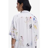 Desigual Bluza modra / rumena / rdeča / bela | Shoptok.si